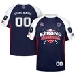 Custom Full Color Sublimated Quick Dry Sports T-Shirt | https://www.bestnamebadges.com
