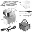 Custom Portable Microwave Food Heater Electric Lunch Box | https://www.bestnamebadges.com