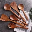 Custom  Premium Wooden Kitchen Cooking Spoon Spatula Set | https://www.bestnamebadges.com