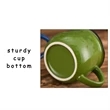 12OZ Unique Style Ceramic Coffee Cup With A Large Handle | https://www.bestnamebadges.com