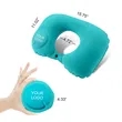 Self-Inflatable U-shaped Neck Pillow | https://www.bestnamebadges.com
