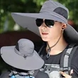 Waterproof Wide Brim Bucket Hat | https://www.bestnamebadges.com