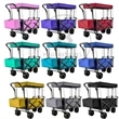 Heavy Duty Utility Collapsible Canopy Wagon | https://www.bestnamebadges.com