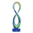 Duarte Award on Stanrich Base - Blue | https://www.bestnamebadges.com