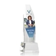 Barrhaven VividPrint™ Award on Base - Clear | https://www.bestnamebadges.com