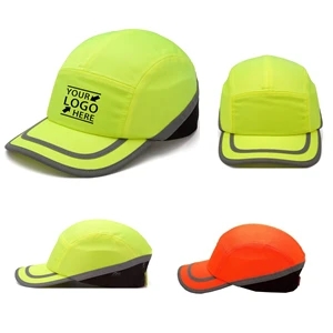 Refective Safety Baseball Bump Cap