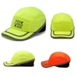 Refective Safety Baseball Bump Cap | https://www.bestnamebadges.com