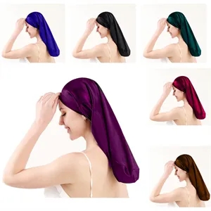 100% Silk Sleep Bonnet for Women