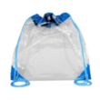 Harris Clear Vinyl Stadium Compliant Cinch Backpack | https://www.bestnamebadges.com