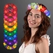 LED Value Flower Crowns, Lei Headband | https://www.bestnamebadges.com
