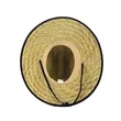Braided Beach Straw Hat with Large Brim | https://www.bestnamebadges.com