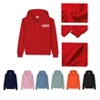 Custom 600g Fleece Thickened Hoodies With Zipper | https://www.bestnamebadges.com