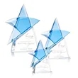 Benita Star Award - Clear | https://www.bestnamebadges.com