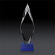 Manilow Award on Robson Base (3D) - Blue | https://www.bestnamebadges.com