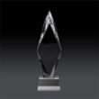 Manilow Award on Robson Base (3D) - Clear | https://www.bestnamebadges.com
