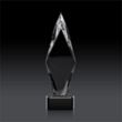 Manilow Award on Paragon Base (3D) - Black | https://www.bestnamebadges.com