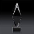 Manilow Award on Paragon Base (3D) - Black | https://www.bestnamebadges.com