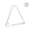 Mosaic Triangle Award - Gold | https://www.bestnamebadges.com