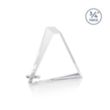Mosaic Triangle Award - Silver | https://www.bestnamebadges.com
