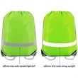 String Bags with Reflective Stripe | https://www.bestnamebadges.com