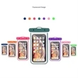 Luminous Waterproof Cellphone Pouch with Lanyard | https://www.bestnamebadges.com