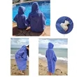Surf Poncho Changing Beach Towel Robe With Hood For Women | https://www.bestnamebadges.com