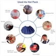 9" Ice Bags Hot Water Bag | https://www.bestnamebadges.com