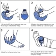 9" Ice Bags Hot Water Bag | https://www.bestnamebadges.com