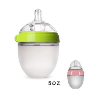 5OZ BPA Free Wide Mouth Silicone Baby Bottle
