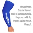 Sublimated Seamless Polyester Cooling Compression Sleeve | https://www.bestnamebadges.com