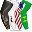Sublimated Seamless Polyester Cooling Compression Sleeve | https://www.bestnamebadges.com