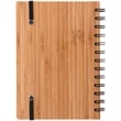 EverGreen Bamboo Notebook with Recycled Paper | https://www.bestnamebadges.com