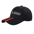 Stripe Baseball Caps | https://www.bestnamebadges.com