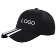 Stripe Baseball Caps | https://www.bestnamebadges.com