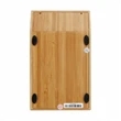 Natural Bamboo Wooden Solar Calculator | https://www.bestnamebadges.com