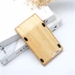 Natural Bamboo Wooden Solar Calculator | https://www.bestnamebadges.com