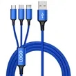 3 In 1 Long Charging Cable | https://www.bestnamebadges.com