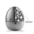 Stainless Steel Mechanical Egg Shape Kitchen Timer | https://www.bestnamebadges.com