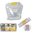 Multifunctional Collapsible Water Container Bag | https://www.bestnamebadges.com