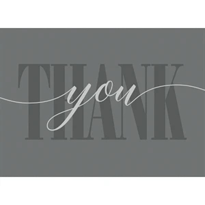 Slate Thanks Card