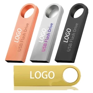Standard Rectangular Metal USB Flash Drive
