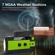 Emergency Crank Weather Radio | https://www.bestnamebadges.com
