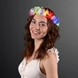 LED Value Flower Crowns, Lei Headband | https://www.bestnamebadges.com