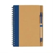 Eco-Inspired Spiral Notebook & Pen | https://www.bestnamebadges.com