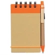 Recycled Notepad With Pen | https://www.bestnamebadges.com