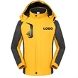 Custom Unisex Outdoor Jacket With Polar Fleece Liner | https://www.bestnamebadges.com