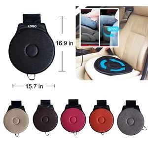 Round Car Swivel Seat Cushion For Elderly / Pregnant Woman