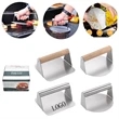 Stainless Steel Burger Press | https://www.bestnamebadges.com