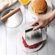 Stainless Steel Burger Press | https://www.bestnamebadges.com