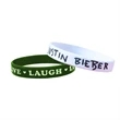 Custom Debossed Colorfilled Silicone Wristbands-A | https://www.bestnamebadges.com